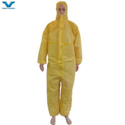 Стандартная категория 3/категория III Прямая защитная рабочая одежда Tyvek с наклейкой логотипа