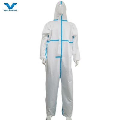 VASTPROTECT-604 водонепроницаемый защитный костюм для требований клиента