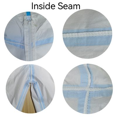 En14126 одноразовые костюмы с пробами ленты US 0/Piece 1 Piece Min.Order Request Sample