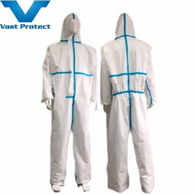 Одноразовая белая швейная микропленка с герметичным покрытием, модель No VASTPROTECT-604