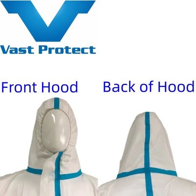 Одноразовая белая швейная микропленка с герметичным покрытием, модель No VASTPROTECT-604