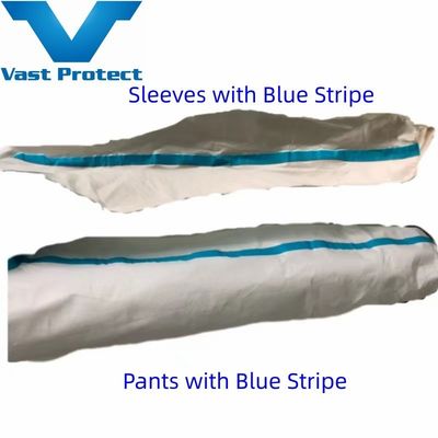 Одноразовая белая швейная микропленка с герметичным покрытием, модель No VASTPROTECT-604