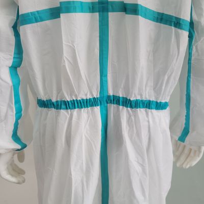 CE Type5/6 Stock OEM защитная изоляция SMS/Microporous/PP Coverall с сертификатом CE