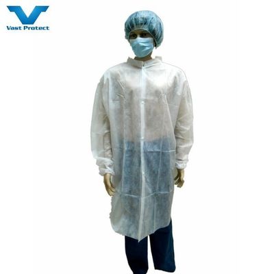 VPT-501 По заказам одноразовые защитные рабочие костюмы нетканые противопылевые лабораторные пальто