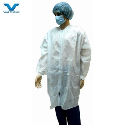 VPT-501 По заказам одноразовые защитные рабочие костюмы нетканые противопылевые лабораторные пальто