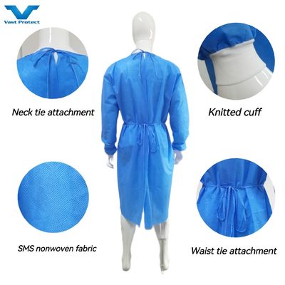VASTPROTECT-501 одноразовые хирургические халаты антистатические дышащие изоляционные наряды