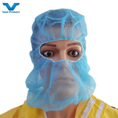 Одноразовая защитная нетканая PP Ninja Balaclava Космическая шапка астронавта с сертификатом ISO