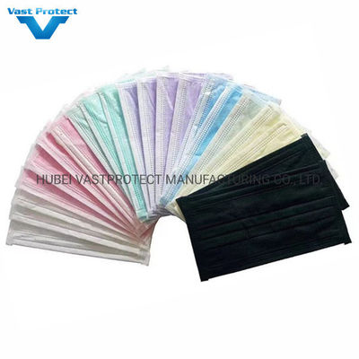 CE White List 3 Ply Earloop Nonwoven PP медицинская защитная одноразовая хирургическая маска