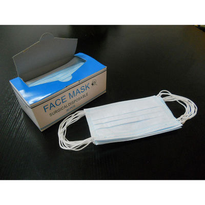 CE White List 3 Ply Earloop Nonwoven PP медицинская защитная одноразовая хирургическая маска