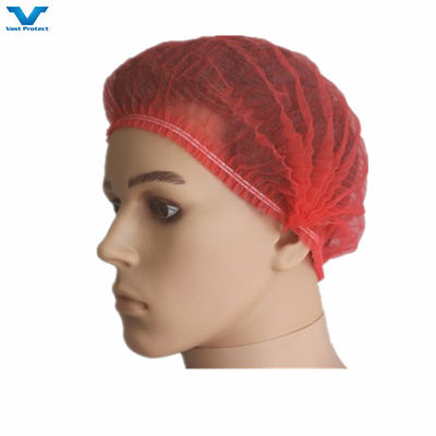 Нестерилизованное настройка одноразовые нетканые PP моб клип полосы Bouffant Cap волосовой сетки
