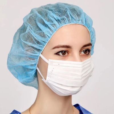 Нетканые одноразовые круглые колпачки из ПП для душа и купания в медицинских учреждениях