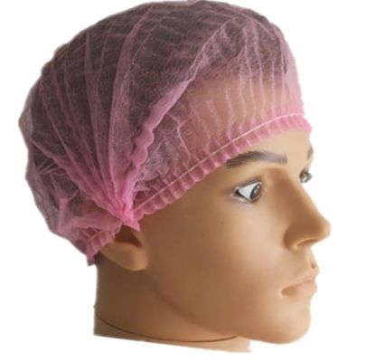 Защитные ИПП Безопасность Водостойкость одноразовые нетканые PP Mob Clip Strip Bouffant Hairnet Hair Head Cover Cap