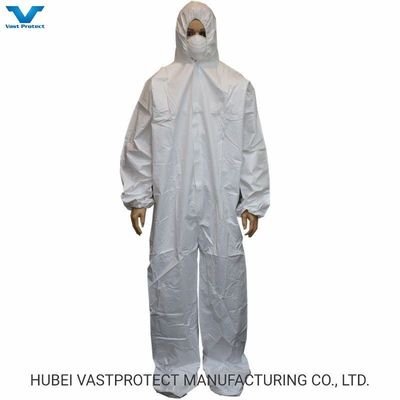 VPT621-2 CE Категория 3 Тип 5 6 Антистатические одноразовые микропористые комбинезоны с ботинковым покрытием