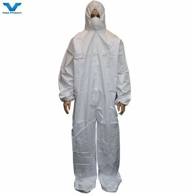VPT621-2 70GSM Промышленная безопасность ИПП защитный одноразовый костюм с ботинком