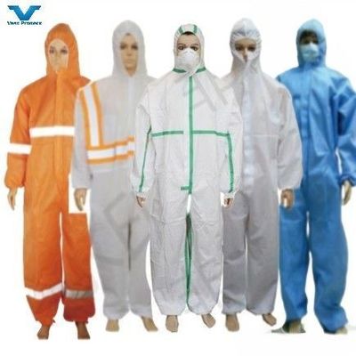 OEM CE Type4/5/6 Рабочая форма с капюшоном одноразовый костюм для промышленных работников