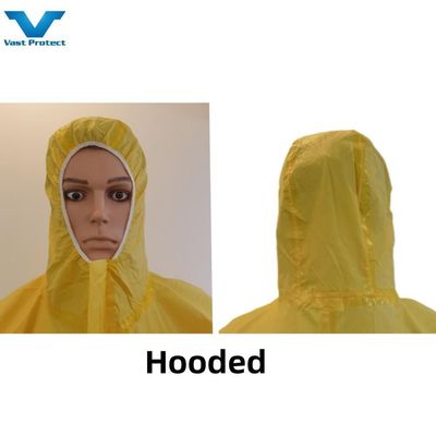 VASTPROTECT-609 Желтый одноразовый комбинезон защитный костюм 175*140 см