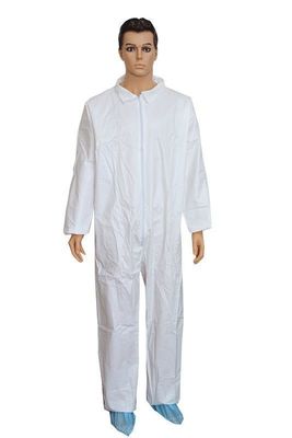 DuPont Tyvek одноразовая белая краска опасные вещества тихические химические работы комбинезон котел рабочий костюм безопасности с воротником