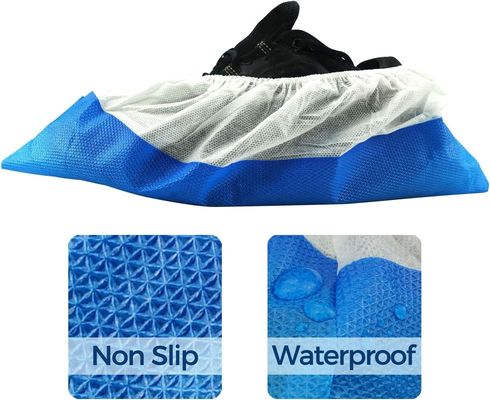Одноразовая обувная одежда V206 грамм 2-30 г защитная обувь нетканая PP CPE PE PVC