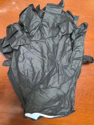 Одноразовые черные нитрильные экзаменационные перчатки размеры S M L XL 9 дюймов Aql 1,5 для садоводства