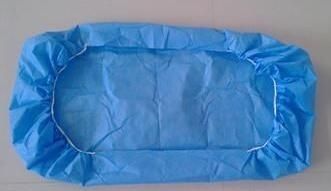 Бело-синий одноразовый PP Spunbond нетканая ткань постельное белье хирургические принадлежности материалы