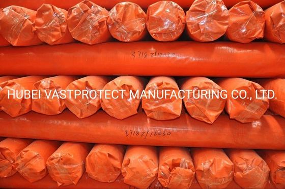 12 Prime Orange PE Tarpaulin Roll Waterproof Sun-shade Прочный и тяжелый материал