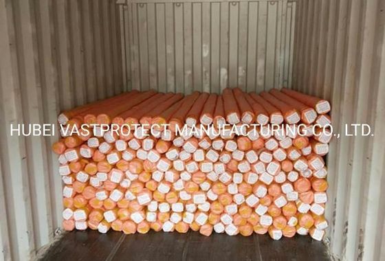 Простые матрицы брезентные роллы размеры 12' x 100' двойной оранжевый резьба поли тяжелый